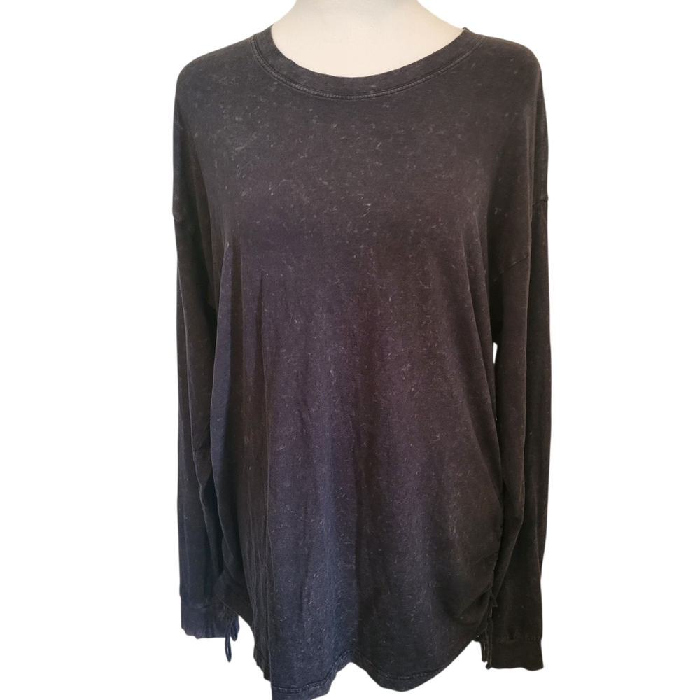 Pink By Victoria's Secret Cinche Top Black Sz M